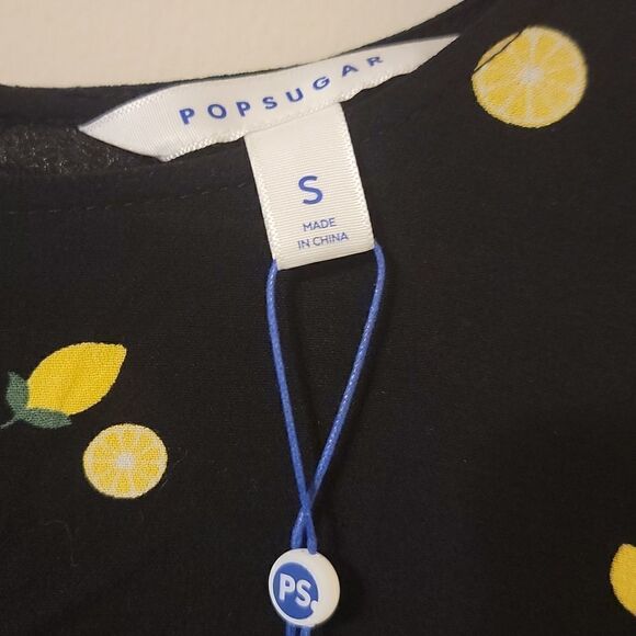 NWT POPSUGAR LEMON DRESS - Picture 2 of 3